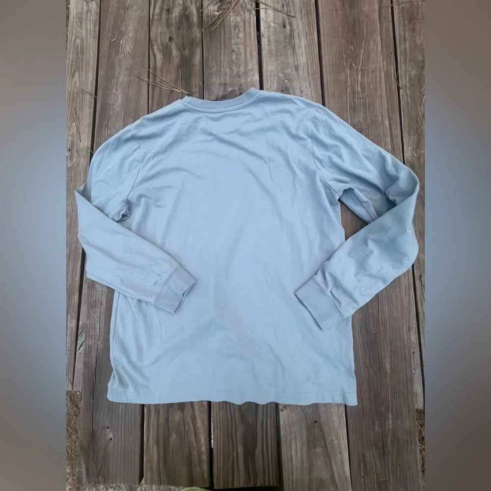 John Deere Men's Longsleeve Shirt Gray Medium - Picture 3 of 6